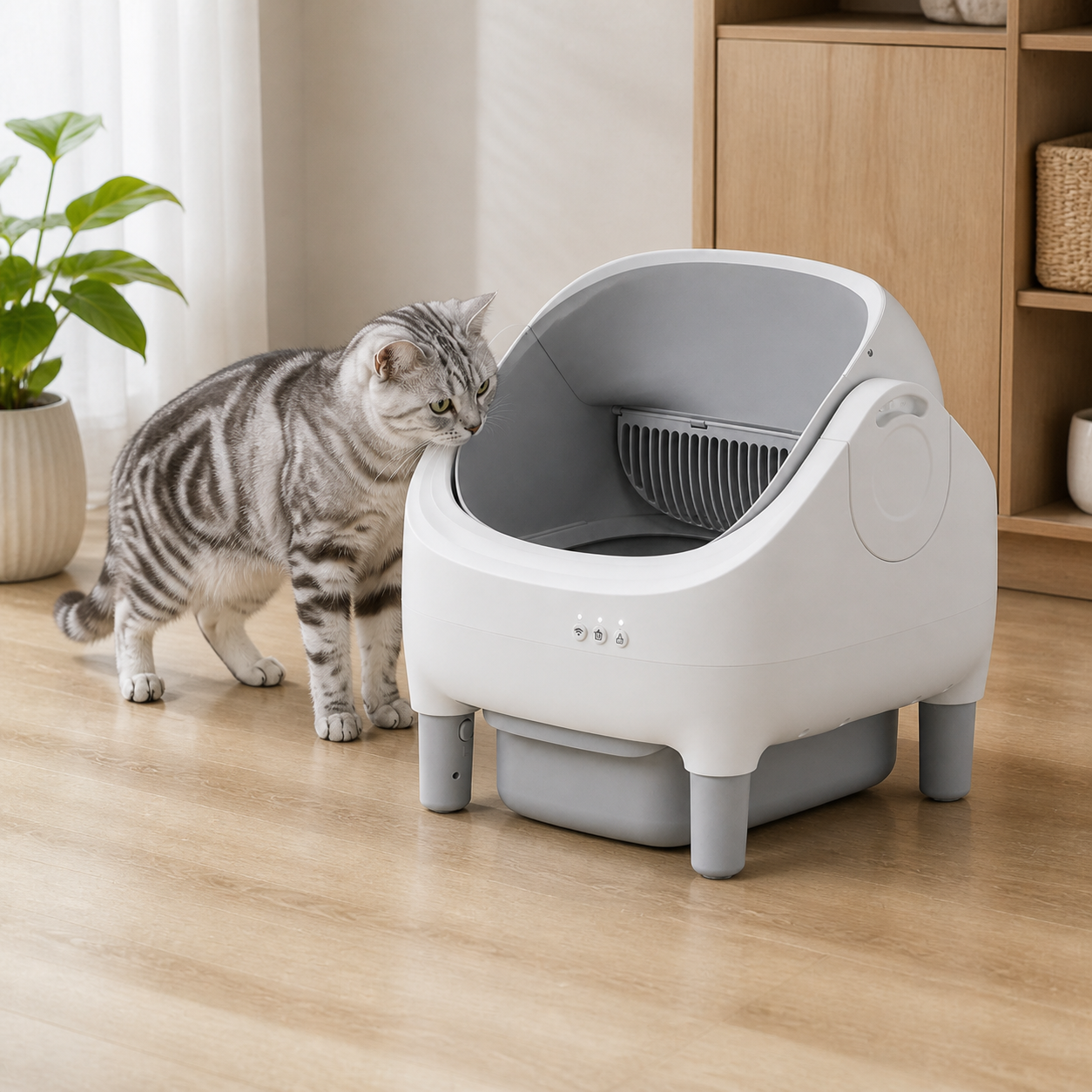 NEO Mini cat scene