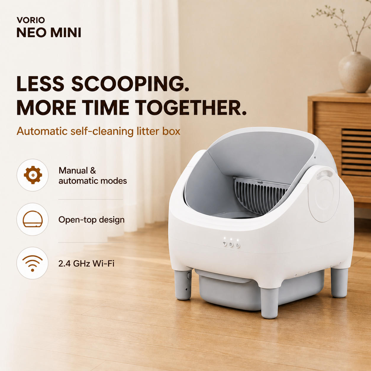 NEO Mini cleaning modes