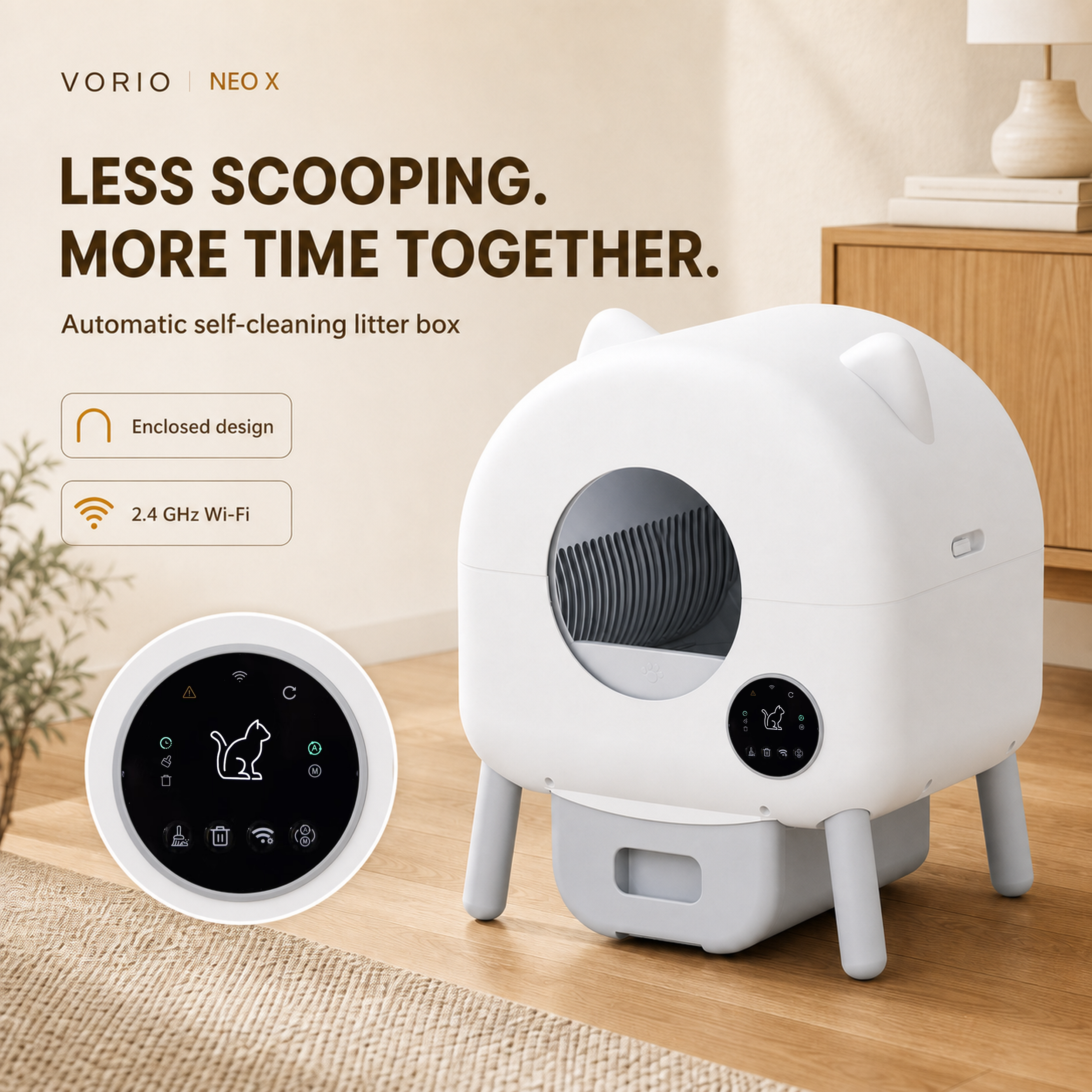 NEO X automatic cleaning